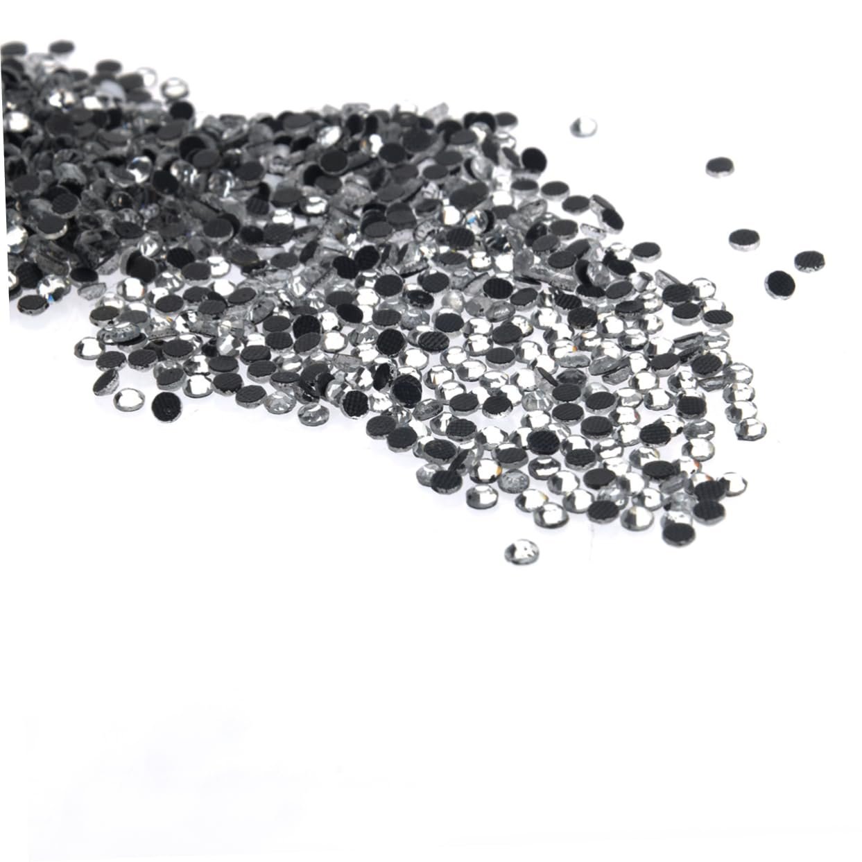 Стразы Healeved Crystal AB, смола, плоская задняя часть, 3 мм, фото №4