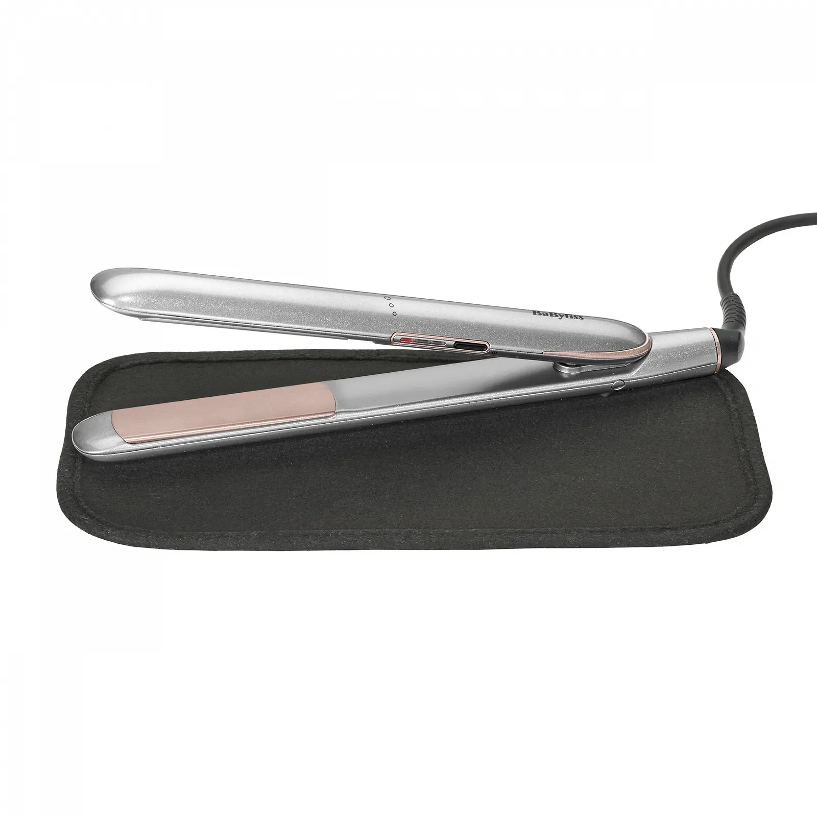Выпрямитель для волос BaByliss Cosmos ST260E керамический 180-235°C Серебристый, фото №4 Выпрямитель для волос BaByliss Cosmos ST260E керамический 180-235°C Серебристый, фото №4