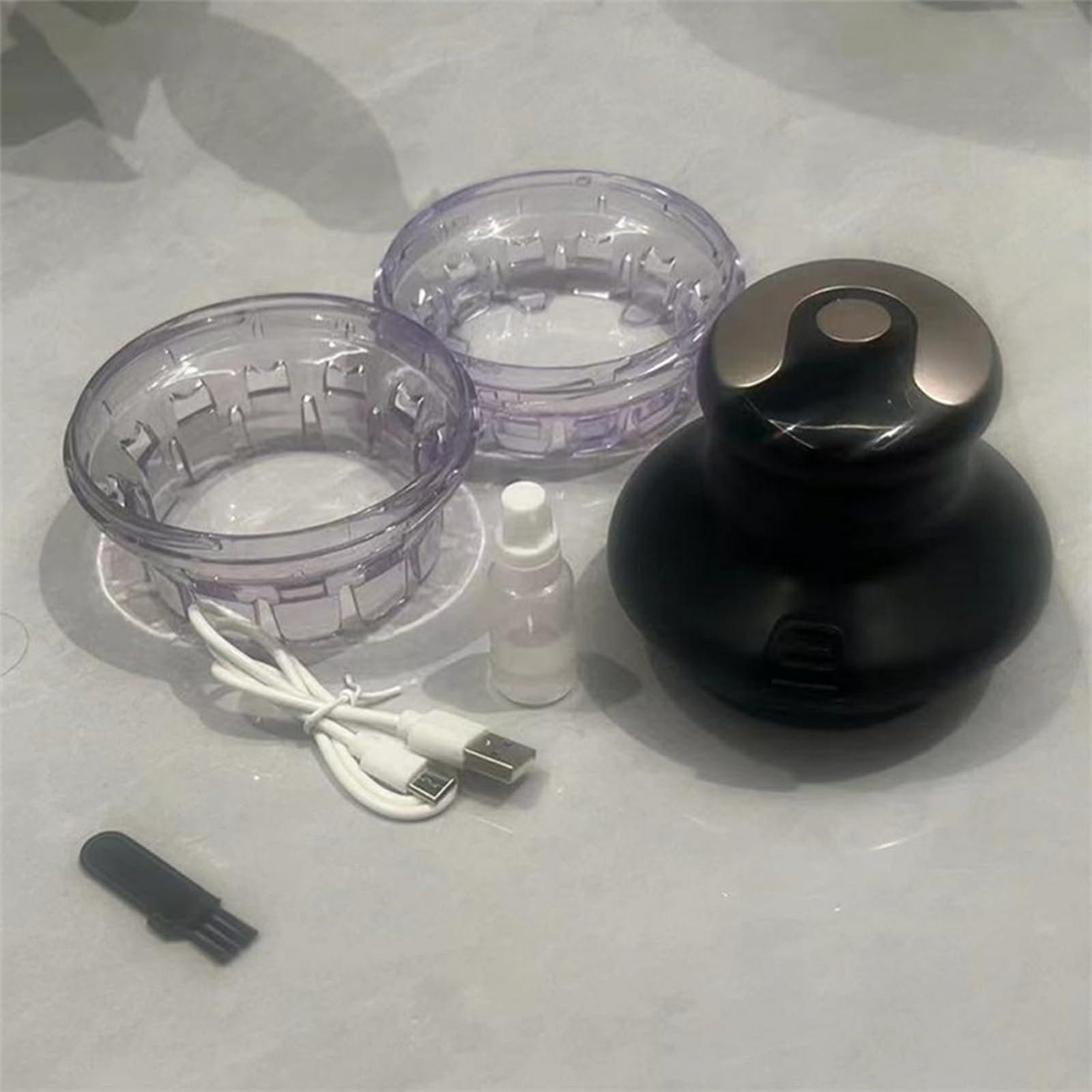 Роторная машинка для стрижки круговой нож водонепроницаемая USB, фото №9