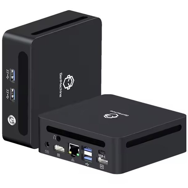 Міні-Пк GenMachine Ren 4000 / Ryzen 3 4300U / RAM 16GB / SSD 256GB / LAN / Wi-Fi / Bluetooth / Windows 11 / Чорний, фото №1