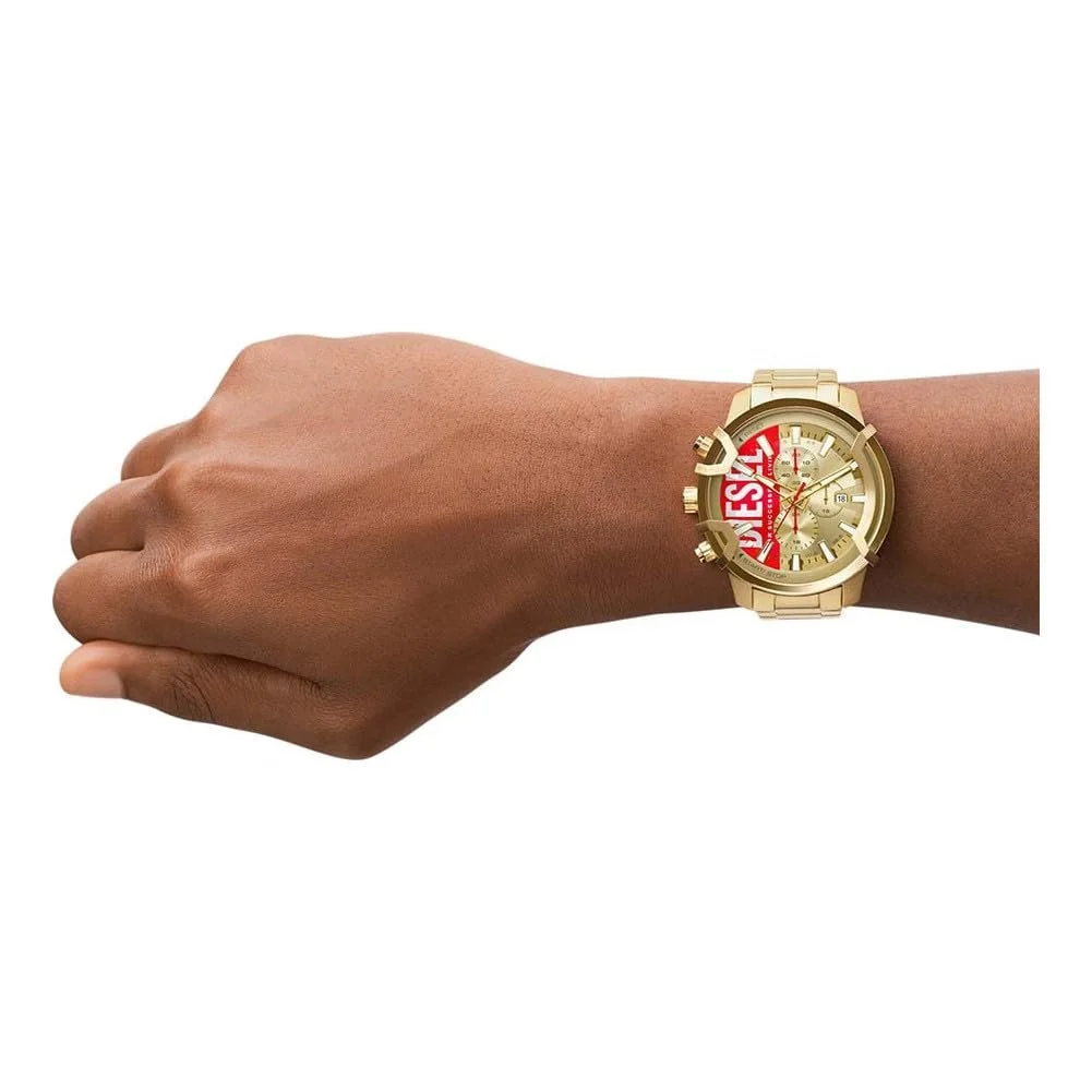 Годинник DIESEL Griffed Чоловічий, кварцовий хронограф, браслет з нержавіючої сталі, фото №5 Годинник DIESEL Griffed Чоловічий, кварцовий хронограф, браслет з нержавіючої сталі, фото №5