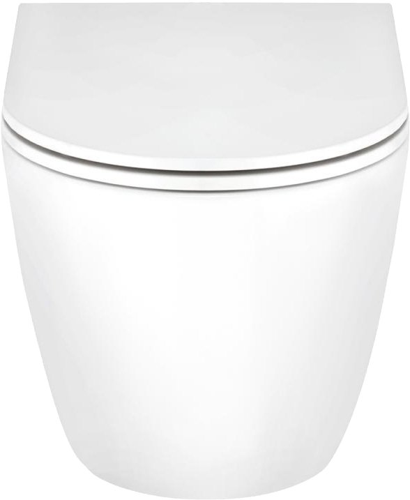 Унитаз подвесной Qtap Scorpio безободковый с сиденьем Slim Soft-close QT1433053ERW, фото №2 Унитаз подвесной Qtap Scorpio безободковый с сиденьем Slim Soft-close QT1433053ERW, фото №2