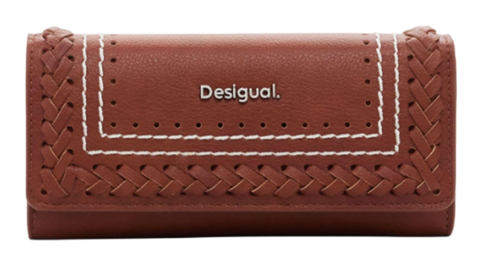 Кошелек Desigual Женский 25SAYP21 Bi-Fold, Коричневый, фото №3
