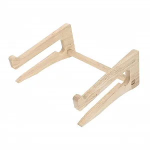 Подставка для ноутбука деревянная для стола с улучшенным отводом тепла. Стабильная и прочная подставка для ноутбука. Многофункциональный держатель для ноутбука, планшета и книг в офисе. - Фото 1