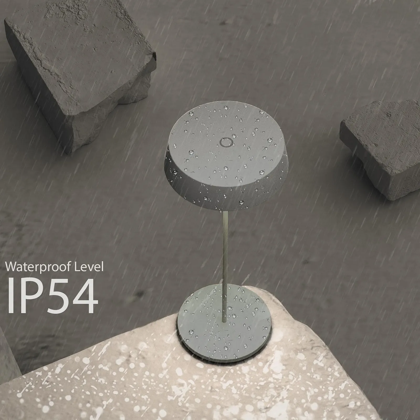 Настільна лампа Palmina 901 LED Регульована яскравість 4400 mAh Бездротова IP54, фото №4