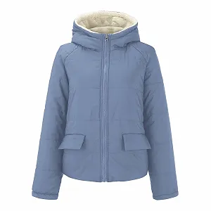 Куртка Surttan Флисовая стеганая с капюшоном synthetic.ua - Фото 1