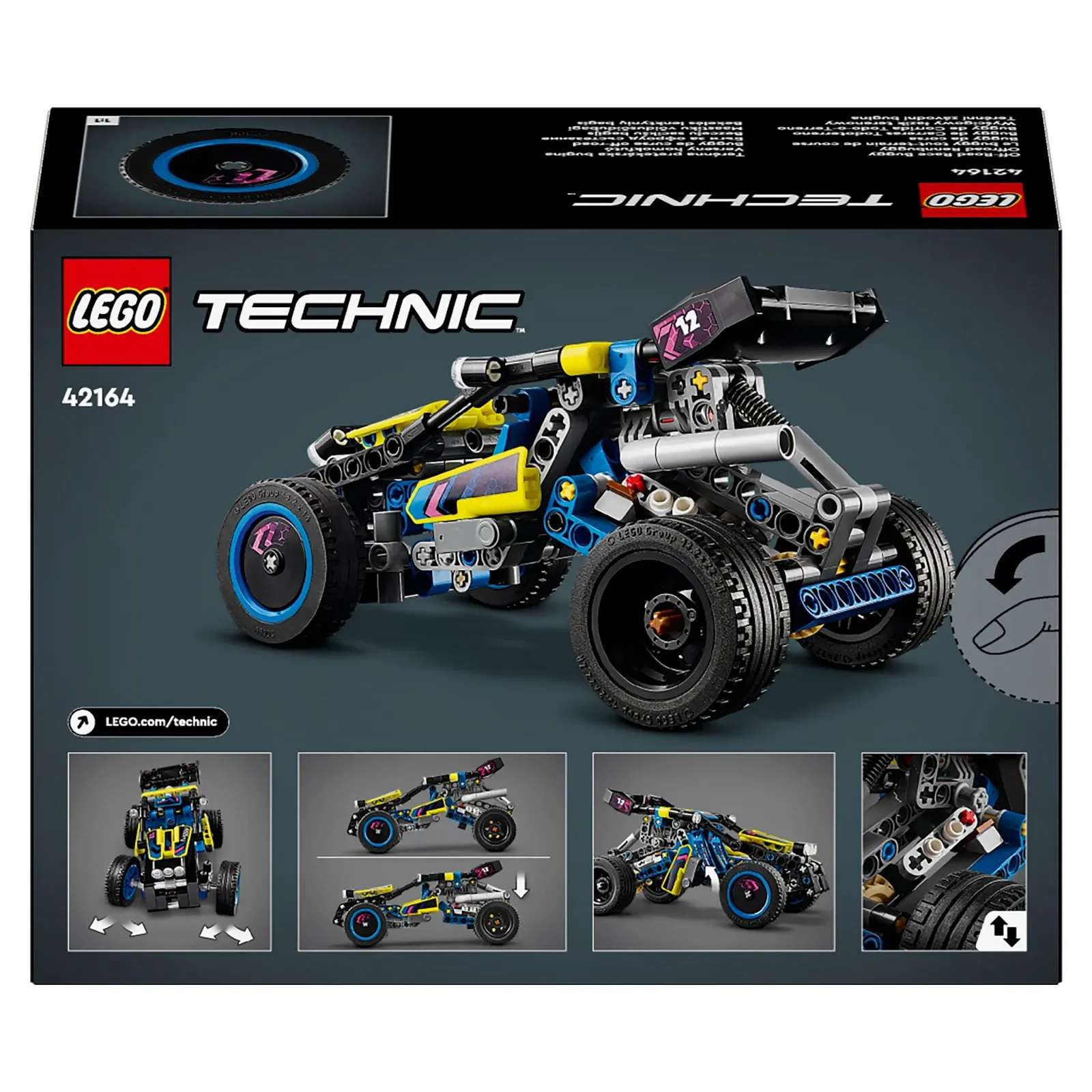 Конструктор LEGO Technic Багі для бездоріжжя 42164, фото №8