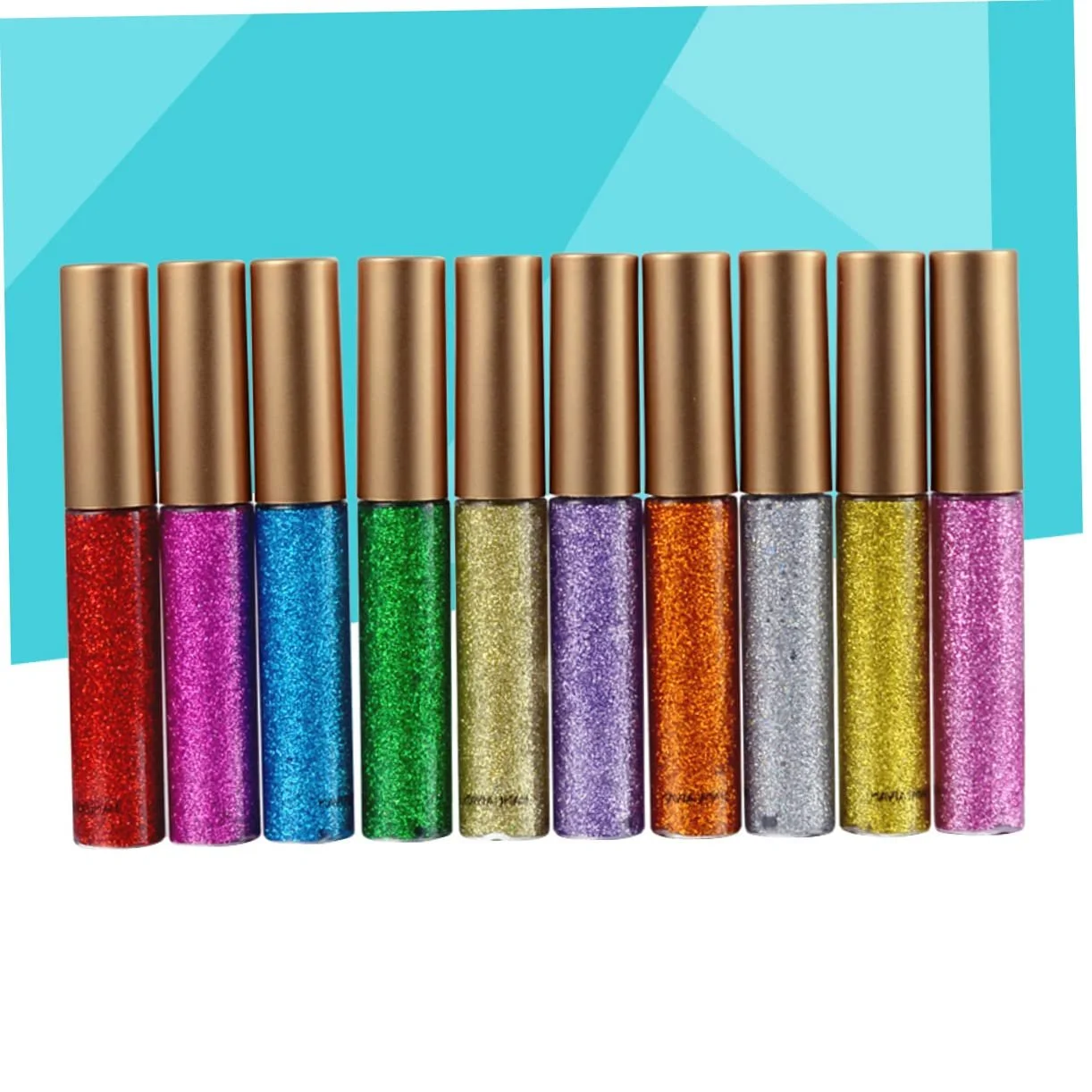 Рідка Підводка для очей FRCOLOR Блискітки, фото №7