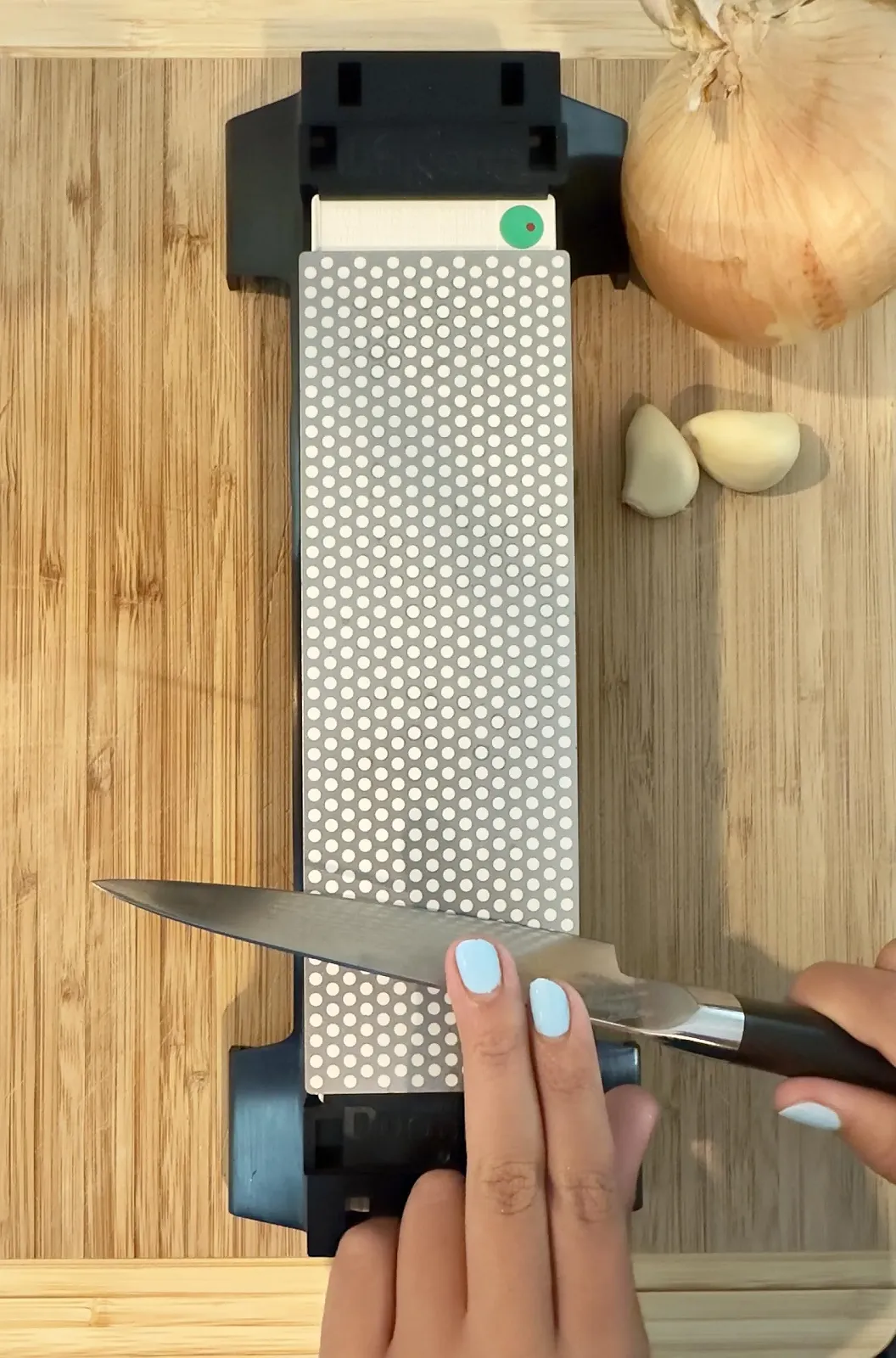 Точильный камень DMT DuoSharp W8EF-H-WB 8 дюймов экстра-мелкий с твердым покрытием и подставкой прозрачный, фото №4