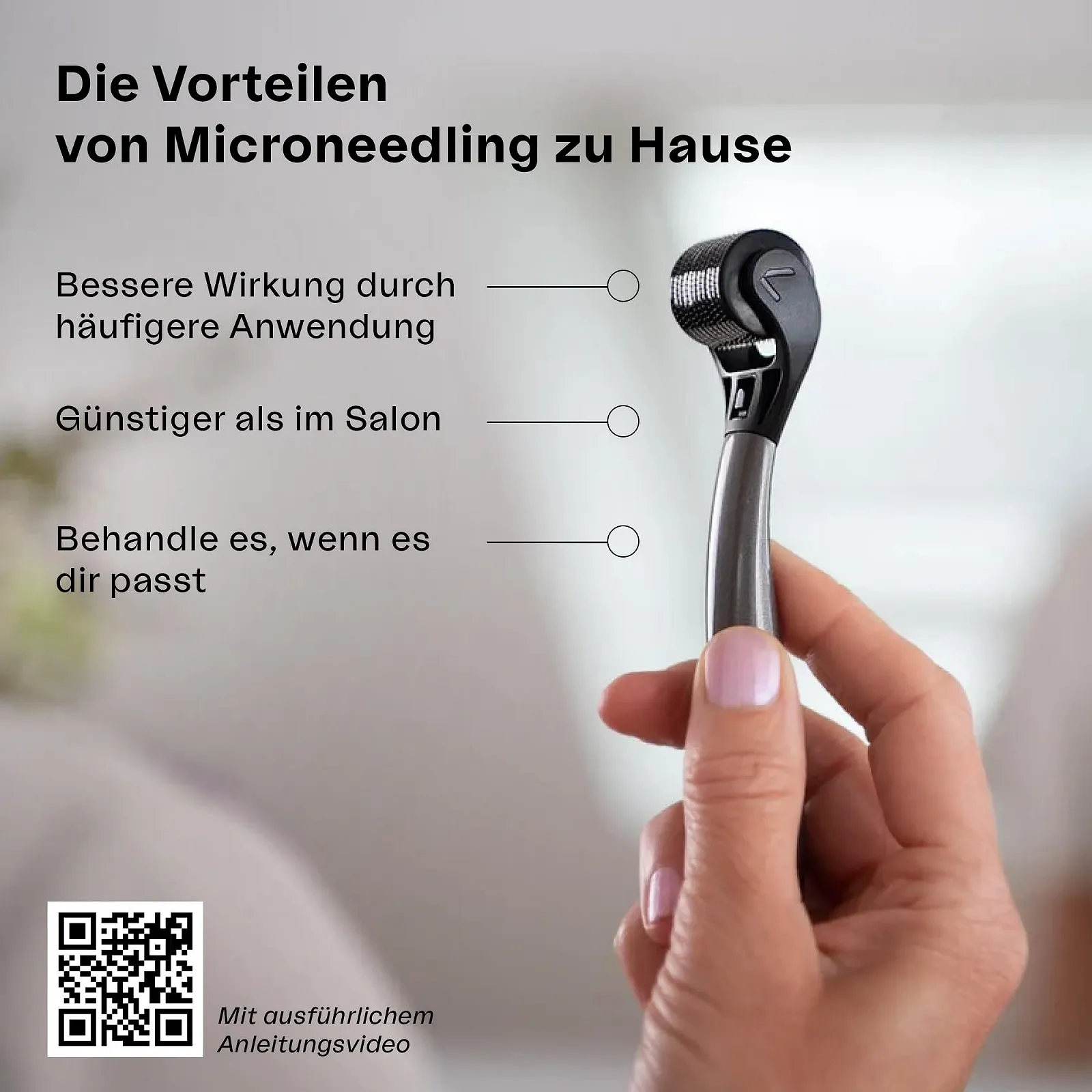 Набор для восстановления кожи Skin Restarting Fundamentals | Антивозрастной уход за кожей лица, шеи, декольте и рук | Уменьшает мелкие морщины | Профессиональный микронидлинг в домашних условиях | 9 средств ухода, фото №4