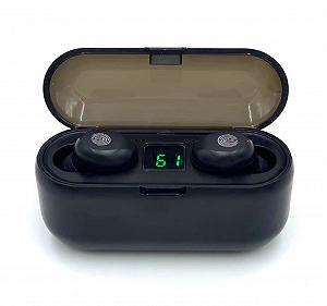 Беспроводные наушники TWS F9 Wireless PowerBank Дисплей synthetic.ua - Фото 1