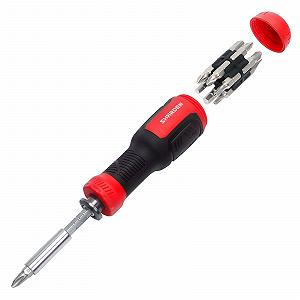 Отвертка SHARDEN 13-в-1 с магнитным удлинителем Torx Slotted Phillips Hex Pozidriv 1/4 - Фото 1