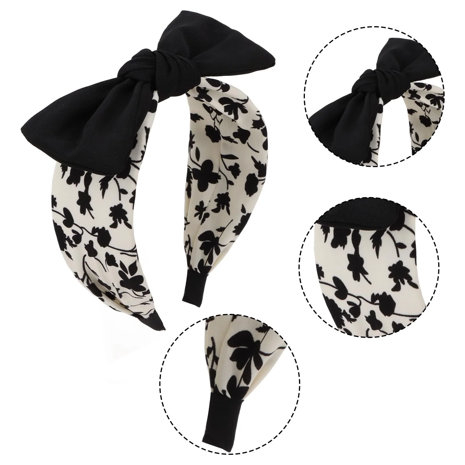 Обруч Візерунок з бантом, фото №3