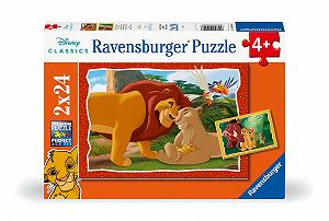 Дитячий пазл Ravensburger Disney Lion King Circle of Life 12001029 2 x 24 деталі від 4 років - Фото 1