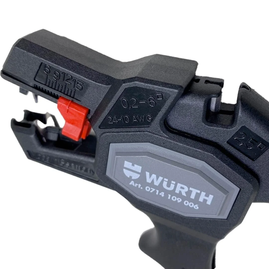 Клещи для зачистки проводов Würth AS 61 0.2-6.0 мм² автоматические, фото №4