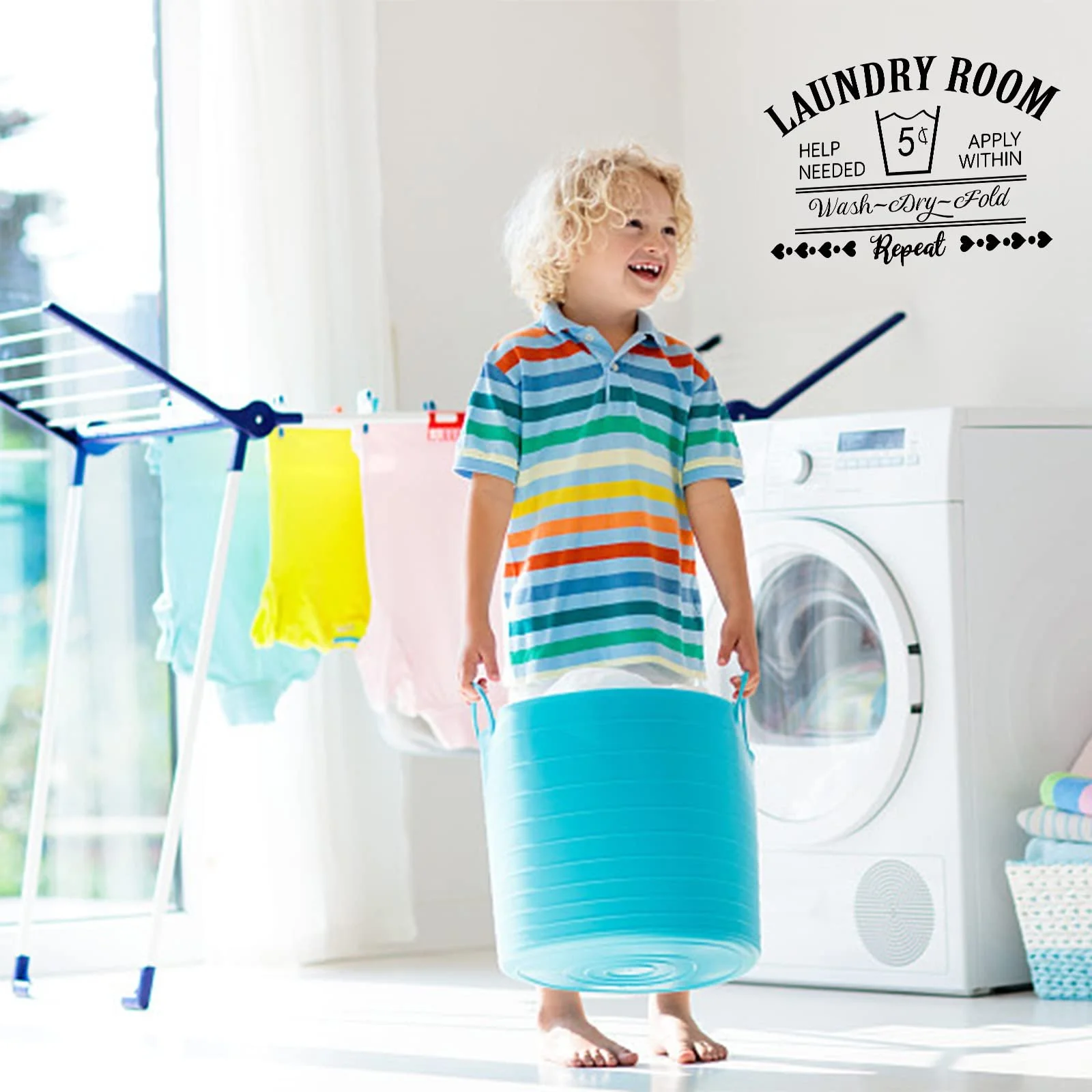 Наклейка на стіну SUPERDANT Let's Get Ready To Tumble 90 x 29 см Чорний, фото №4