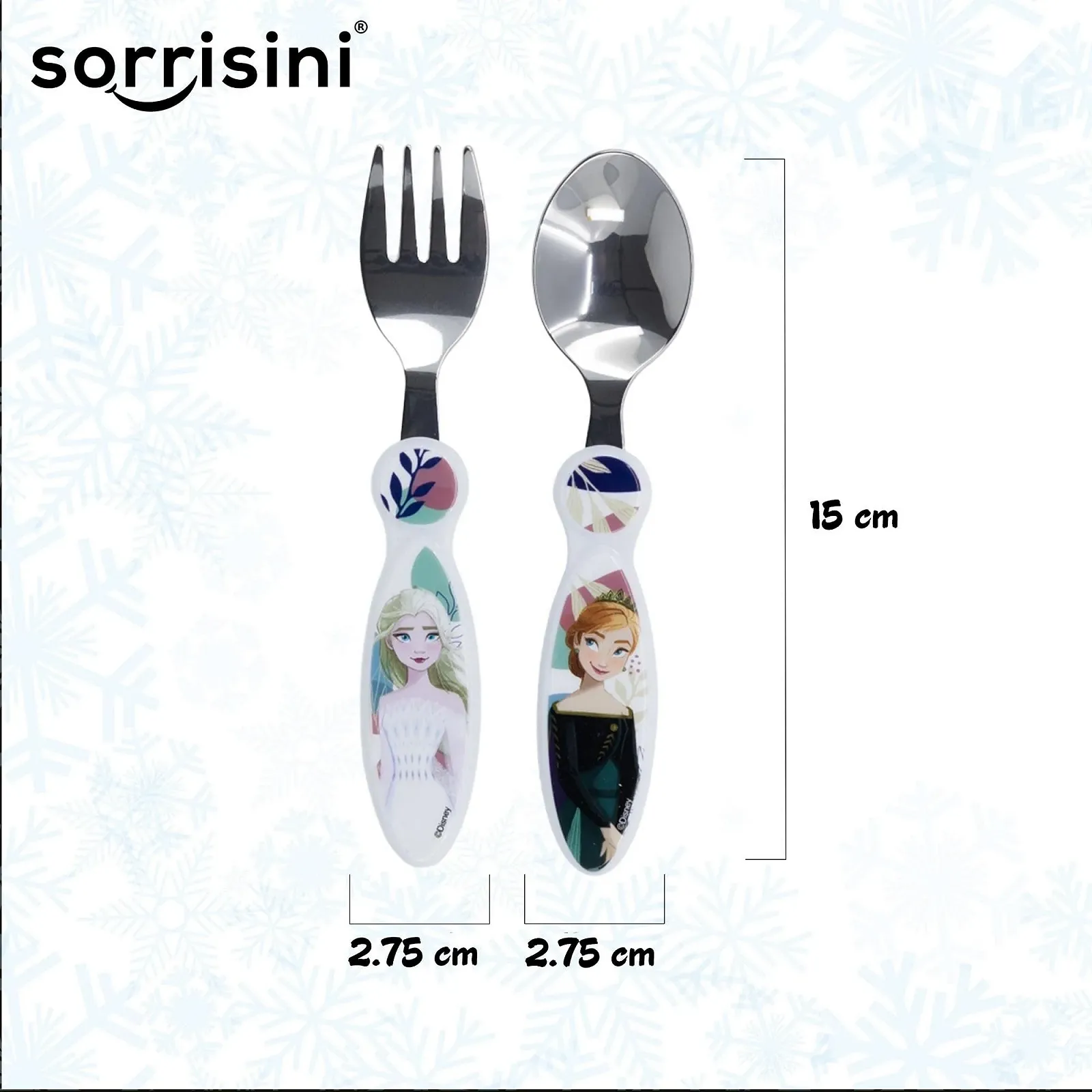 Набор посуды Многоразовый Sorrisini 3 предмета, фото №4 Набор посуды Многоразовый Sorrisini 3 предмета, фото №4