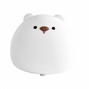 Ночник Gadpiparty Bär из силикона портативный белый - Фото 1