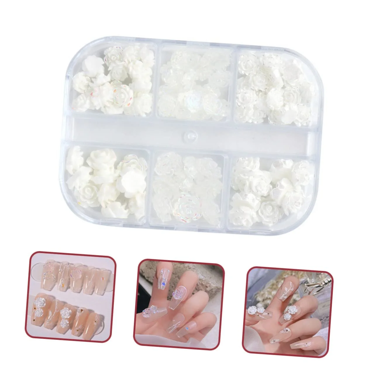 Квіти для нігтів зі смоли Healeved для DIY дизайну нігтів, прикраси для манікюру, фото №8 Квіти для нігтів зі смоли Healeved для DIY дизайну нігтів, прикраси для манікюру, фото №8