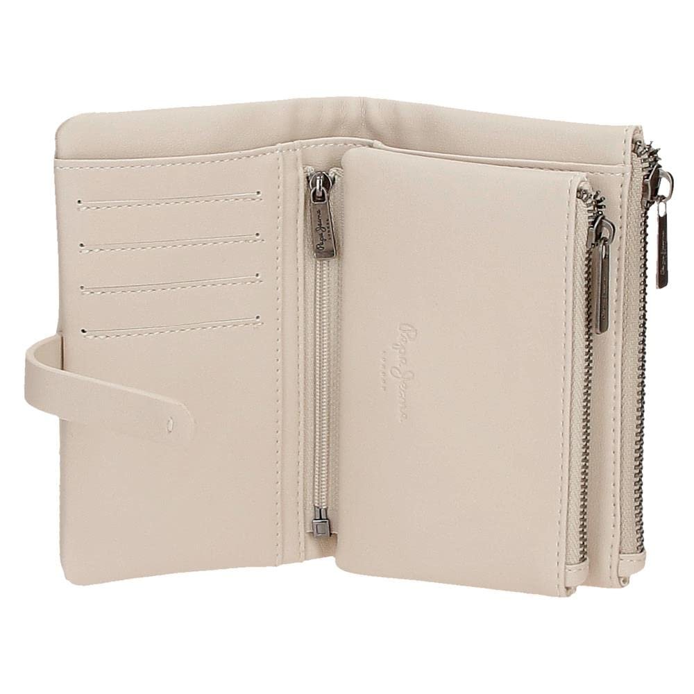 Кошелек Pepe Jeans Maddie Mobile Phone Shoulder Bag, бежевый, портфель, фото №4