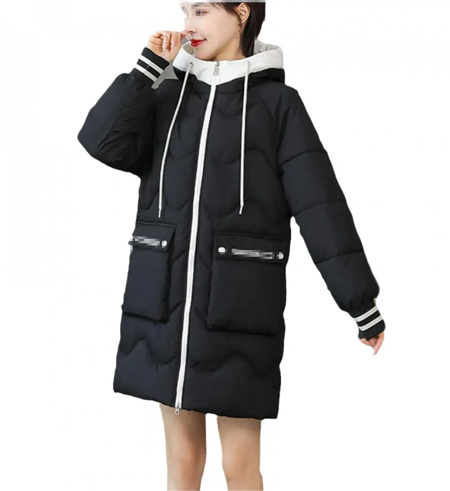 Зимова Жіноча Куртка Довга Парка Жіноча Пухова Товста Тепла, фото №1 Зимова Жіноча Куртка Довга Парка Жіноча Пухова Товста Тепла, фото №1