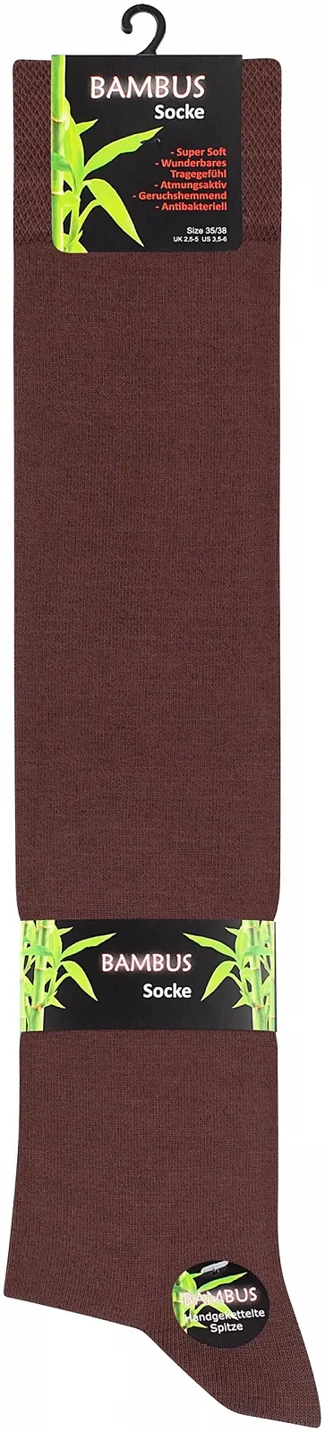 Женские гольфы Vincent Creation Бамбук 4 пары Черный, Темно-синий, Бежевый/Коричневый, фото №4