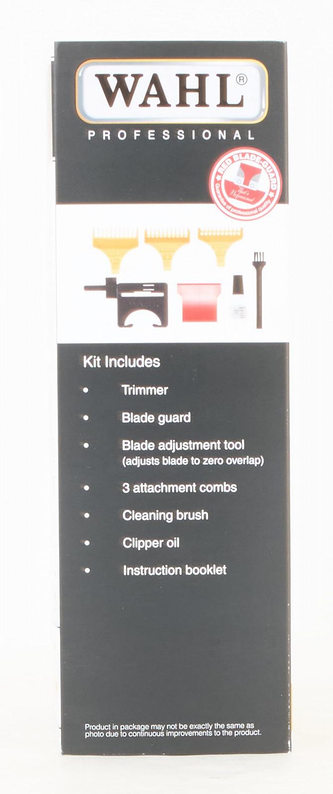 Триммер Wahl Detailer Мощный Проводной Триммер для Обработки Краев и Детальной Работы Черный/Хром, фото №4