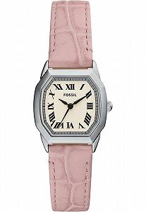 Жіночий годинник Аналоговий Fossil ES5406 з японським кварцовим механізмом та шкіряним ремінцем - Фото 1