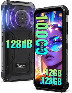 Защищенный смартфон FOSSiBOT F110L Android 15 12/128 ГБ 10000 мАч 6.745 дюйма 50 Мп Dual SIM NFC IP68 - Фото 1