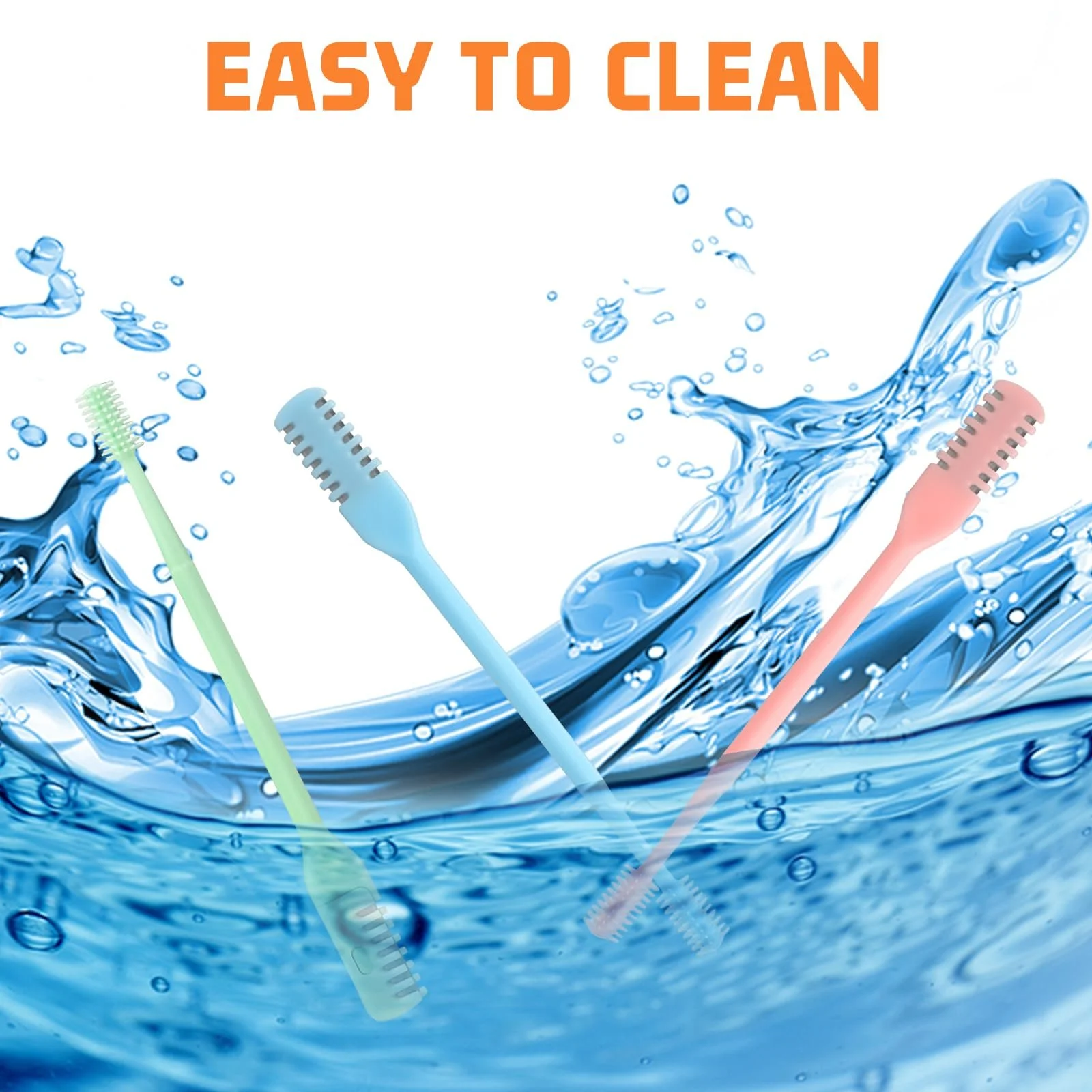 Тример XCDMJ 2-в-1 для видалення волосся в носі Подвійний Нож Портативний Ручний 360°, фото №5