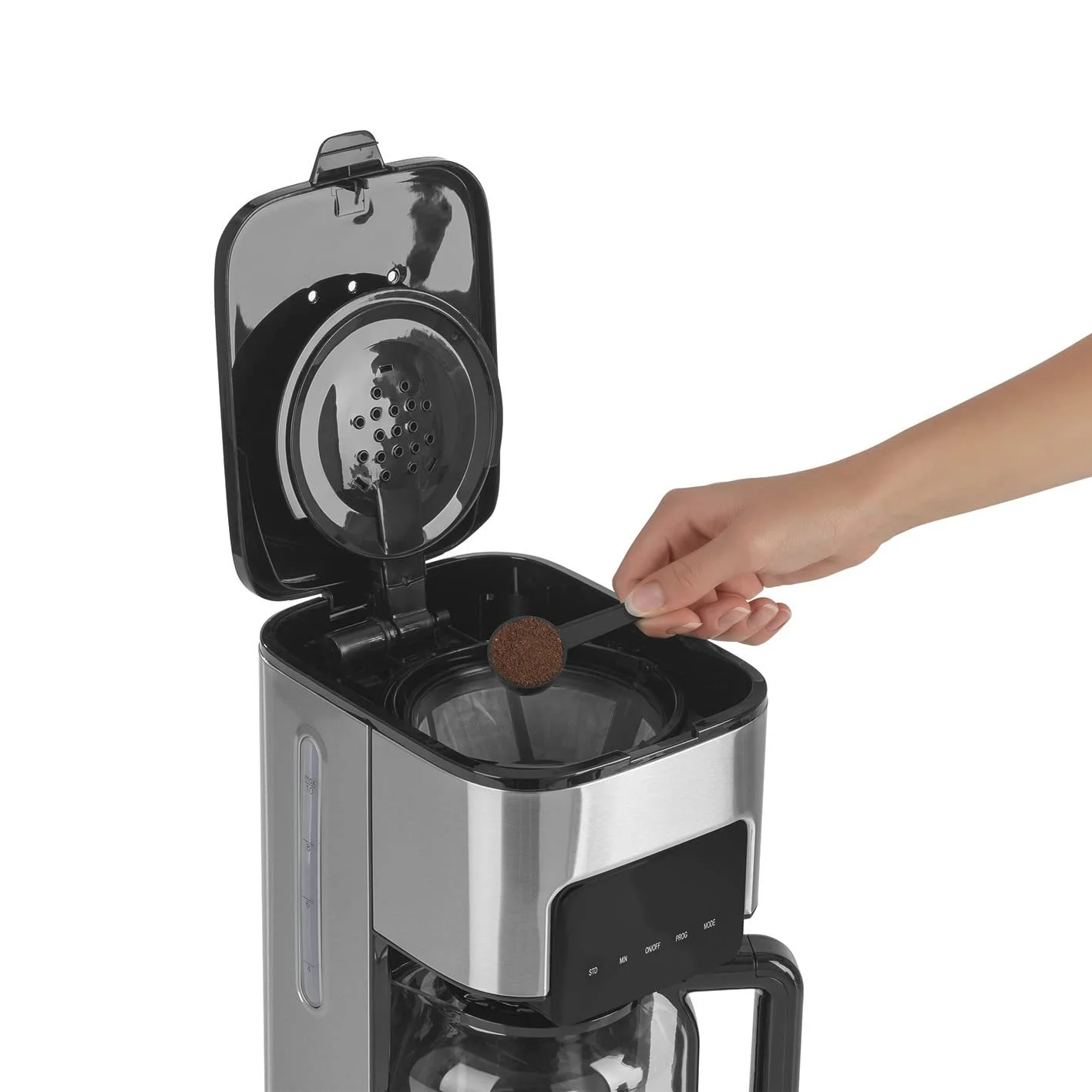 Капельная кофеварка BEEM Fresh Aroma Touch 1,25 л 900 Вт Stainless Steel, фото №6