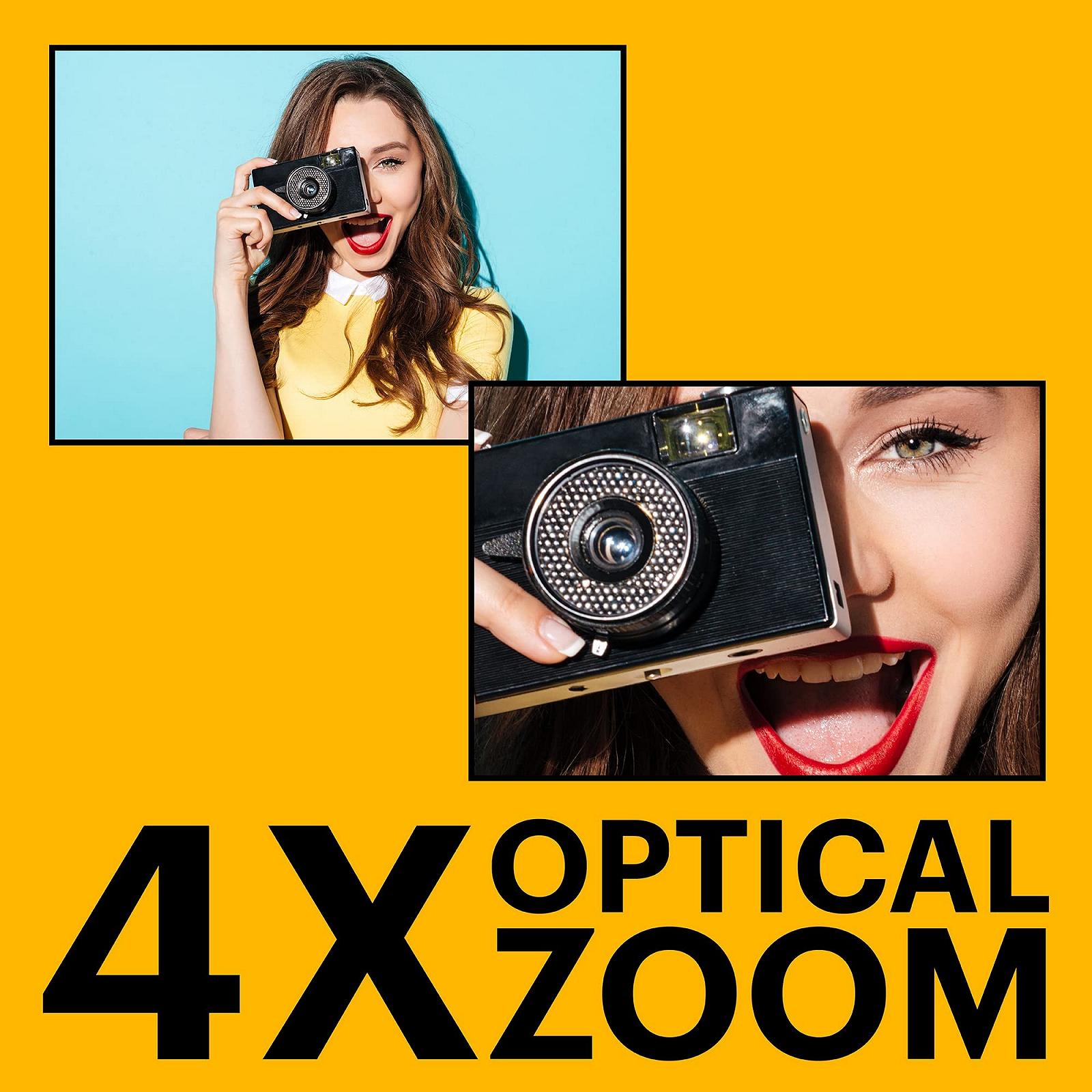 Цифровой фотоаппарат KODAK Pixpro FZ45 16.44 мегапикселей, 4-кратный оптический зум, 2.7-дюймовый ЖК-дисплей, видео 720p HD, батарея AA - Белый, фото №3