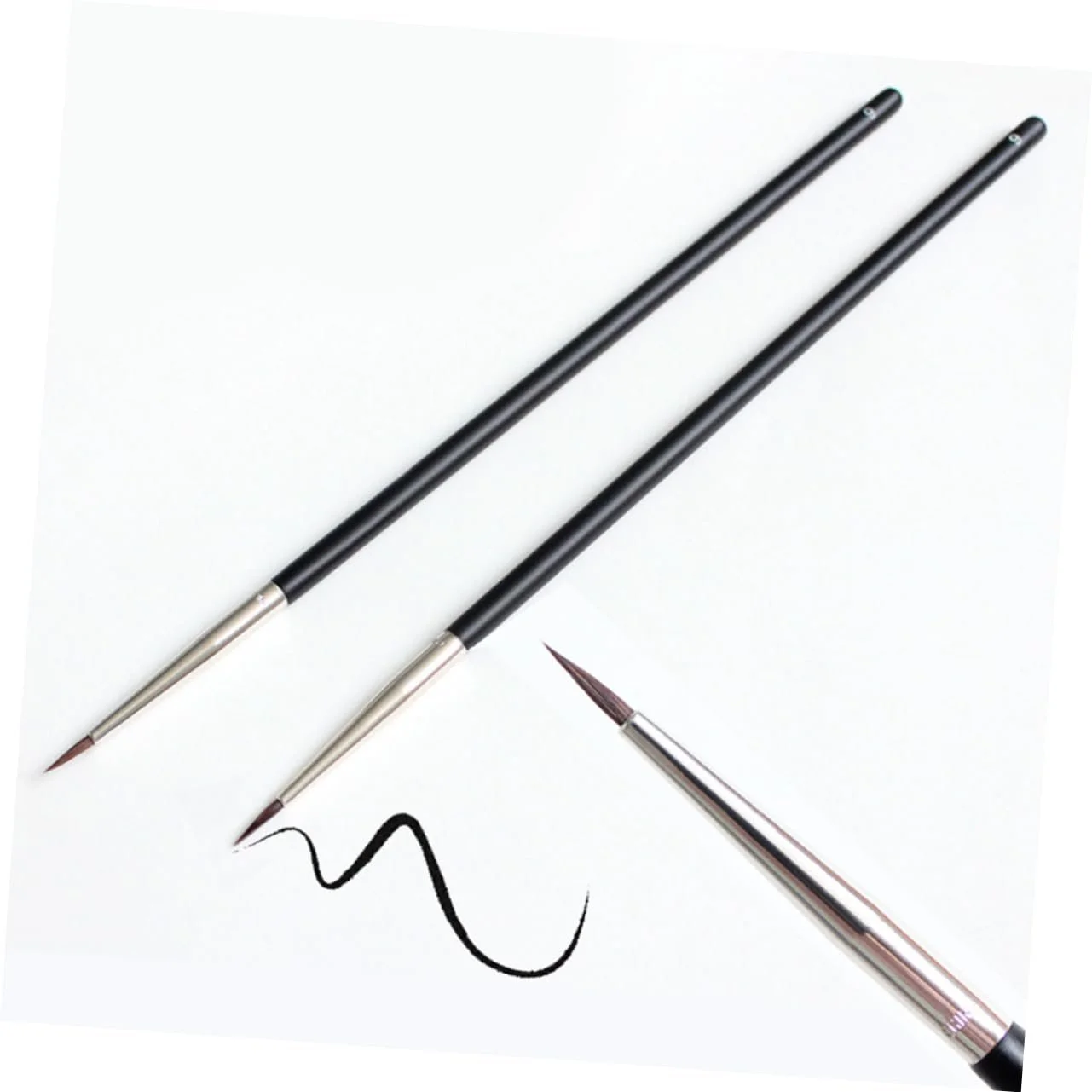 Кисточки minkissy 2St для макияжа, косметическая, фото №6