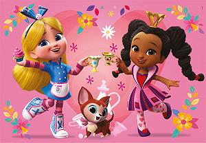 Пазл Clementoni Disney Alice Alice's Wonderland Bakery 24814 2 x 60 элементов 27 x 19 см synthetic.ua - Фото 1