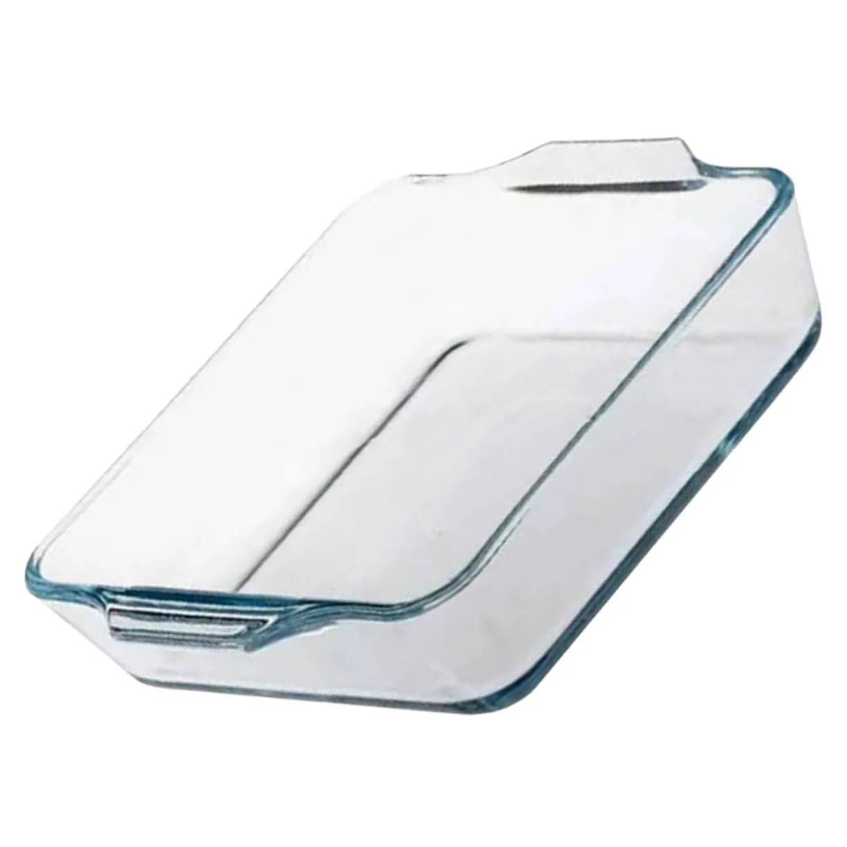 Форма для запікання VALICLUD скляна кругла з бічними ручками, фото №1
