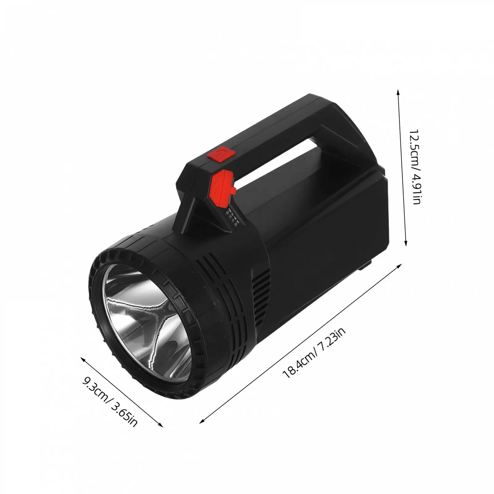 Ліхтар на сонячній батареї NUOBESTY для виживання з надзвичайно потужним дальнім променем для надзвичайних ситуацій на відкритому повітрі, кемпінгу, походів, полювання та домашнього використання, фото №2