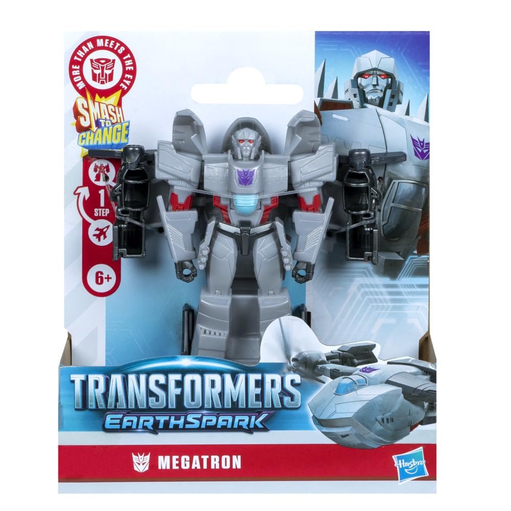 Фігурка Мегатрон Transformers EarthSpark Smash Changers 1-Step, фото №3