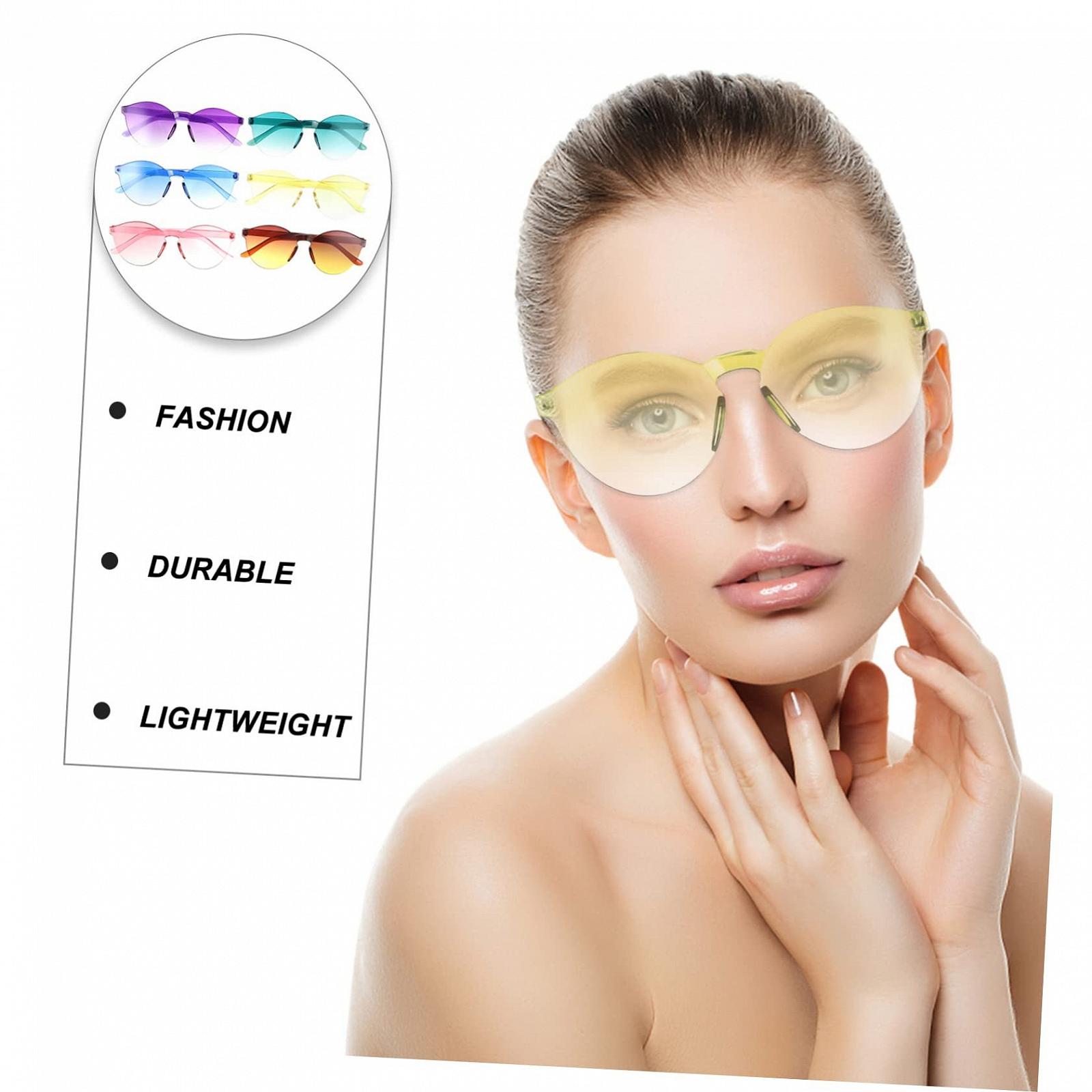 Сонцезахисні окуляри Серце PACKOVE 30 шт., Різні кольори, фото №5