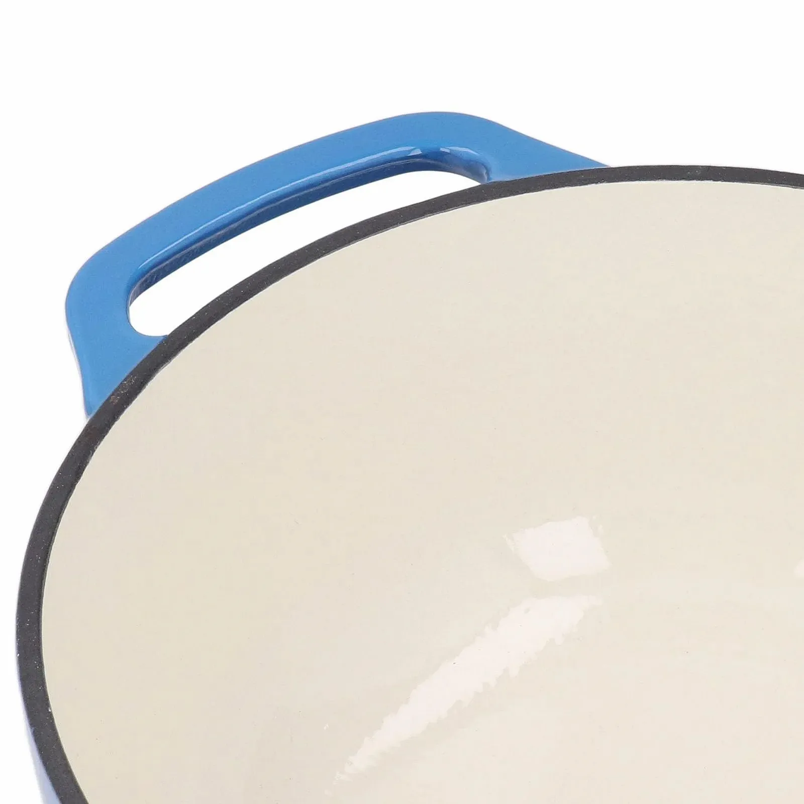 Кастрюля для духовки Fafeicy Эмалированная Круглая Чугунная 7050.00 г, фото №9