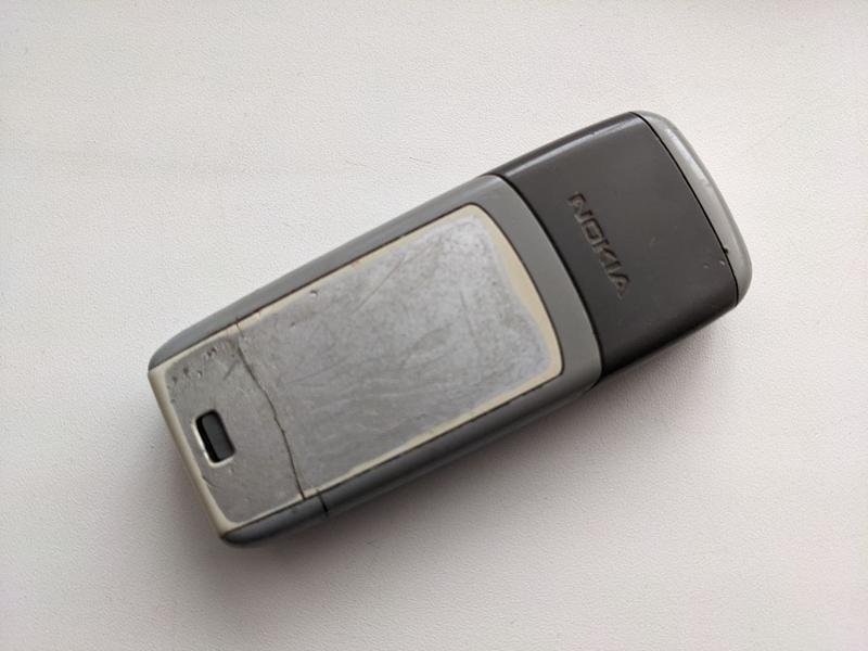 Кнопочный телефон Nokia 1600 Cерый, фото №4