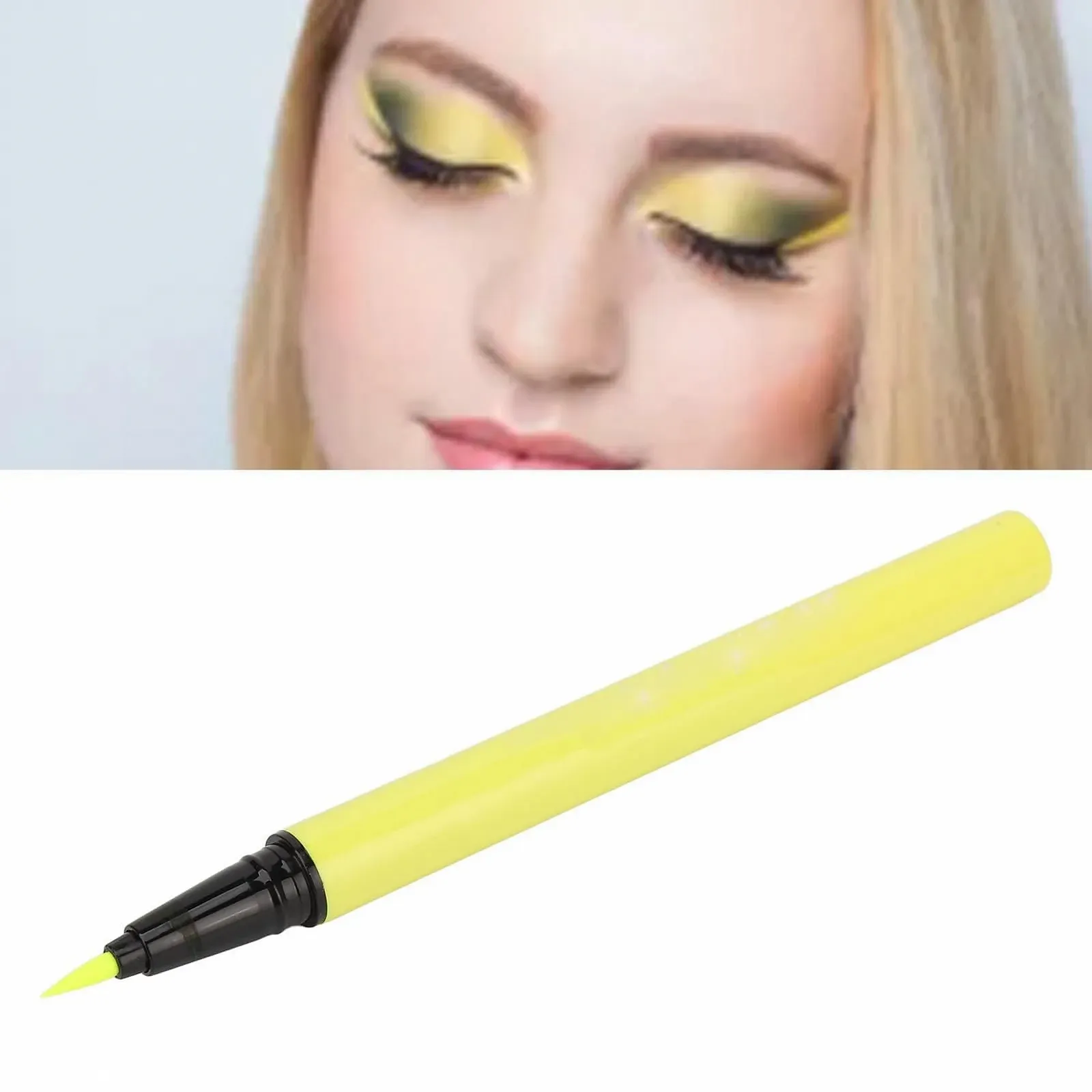 Глянцева Підводка для очей Жовта 0.5ml, фото №4