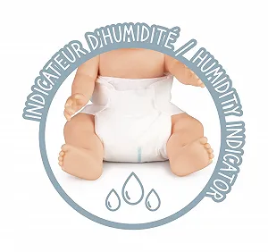 Підгузки Smoby Baby Nurse Набір 4 шт synthetic.ua - Фото 1