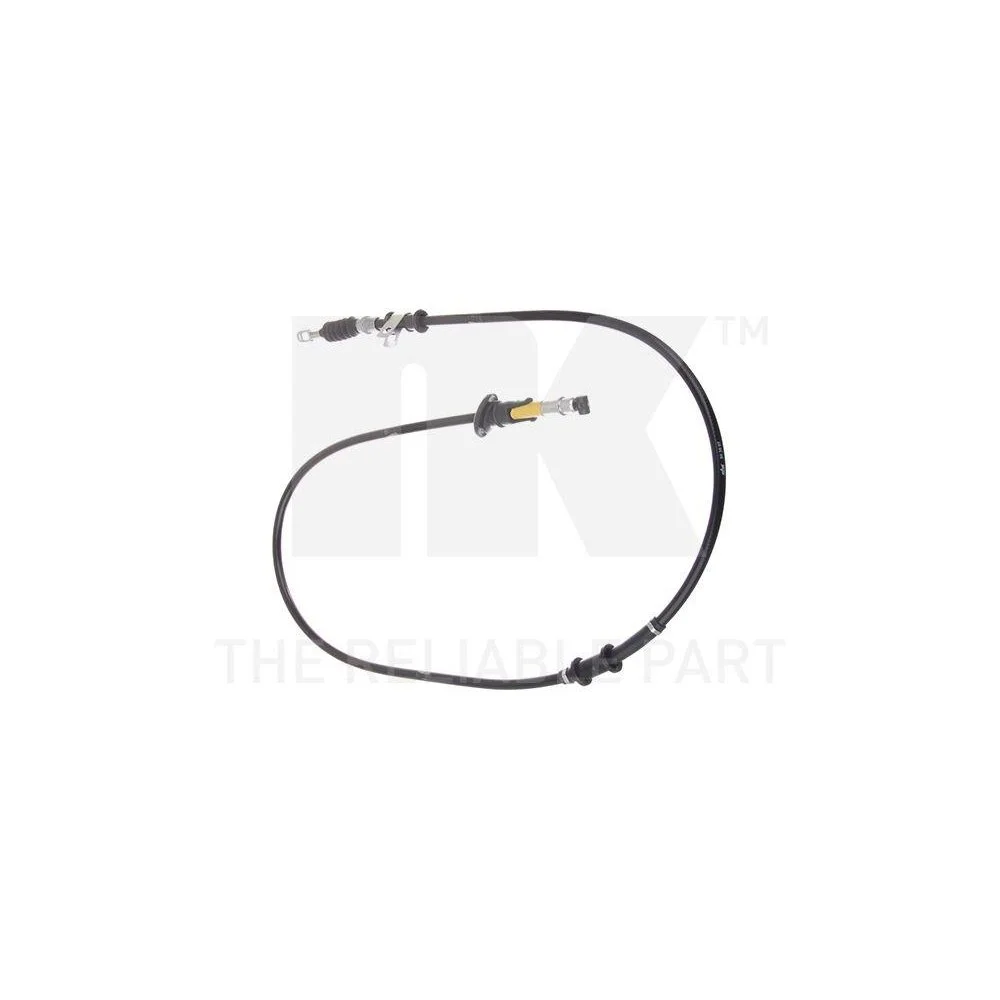 Трос стоянкового гальма NK 903007 для MITSUBISHI лівий, фото №1 Трос стоянкового гальма NK 903007 для MITSUBISHI лівий, фото №1