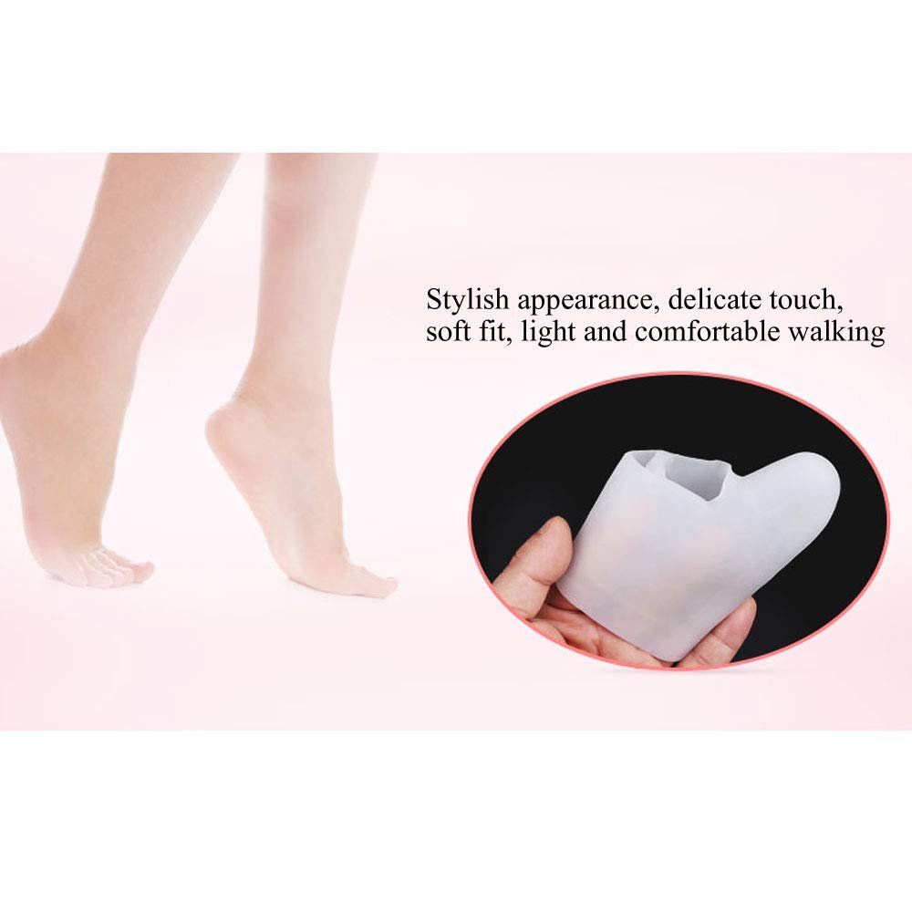 Захисний силіконовий протектор для плеснової кістки великого розміру для подушечки передньої частини стопи Hallux Valgus Relief, фото №7