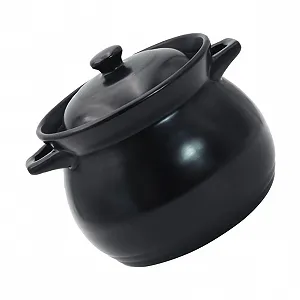 Каструля керамічна Sosoport Mini Чорна - Фото 1