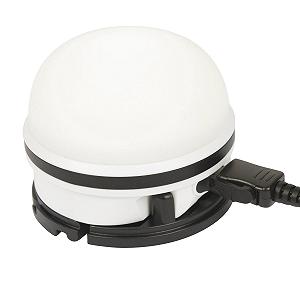 Аккумуляторный кемпинговый фонарьBo-Camp Kuma Silicone Rechargeable 200 Lumen White/Black 5818808 synthetic.ua - Фото 1