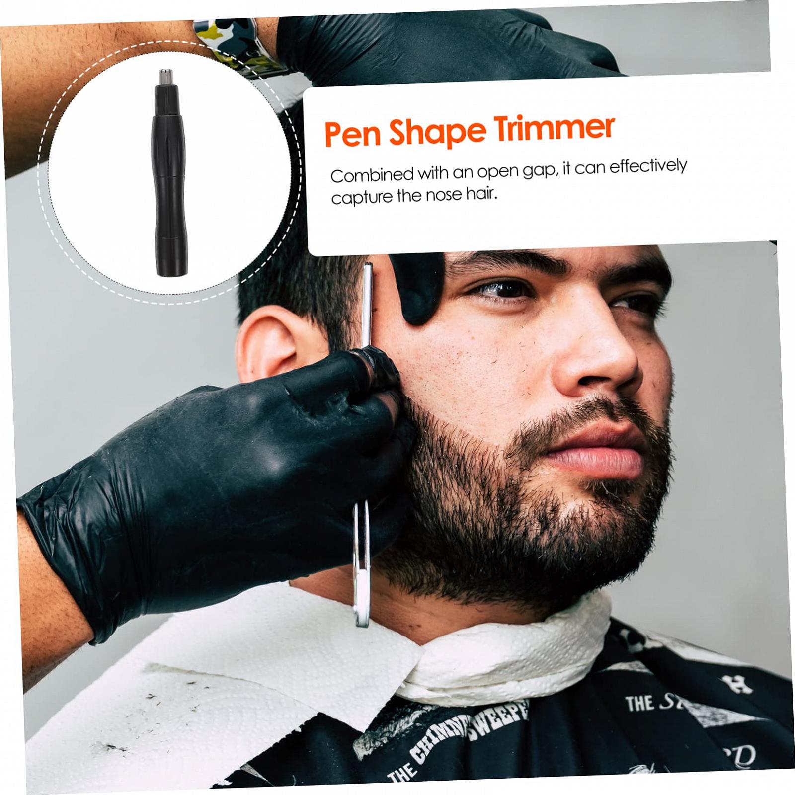 Триммер HOMSFOU Nose Hair Trimmer Электробритва для мужчин Черный, фото №3