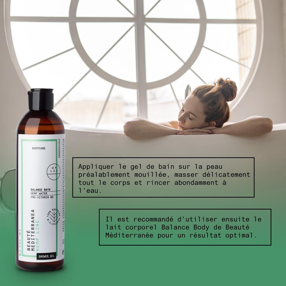 Гель для душу Beauté Mediterranea Balance Bath веганський 300 мл, фото №5