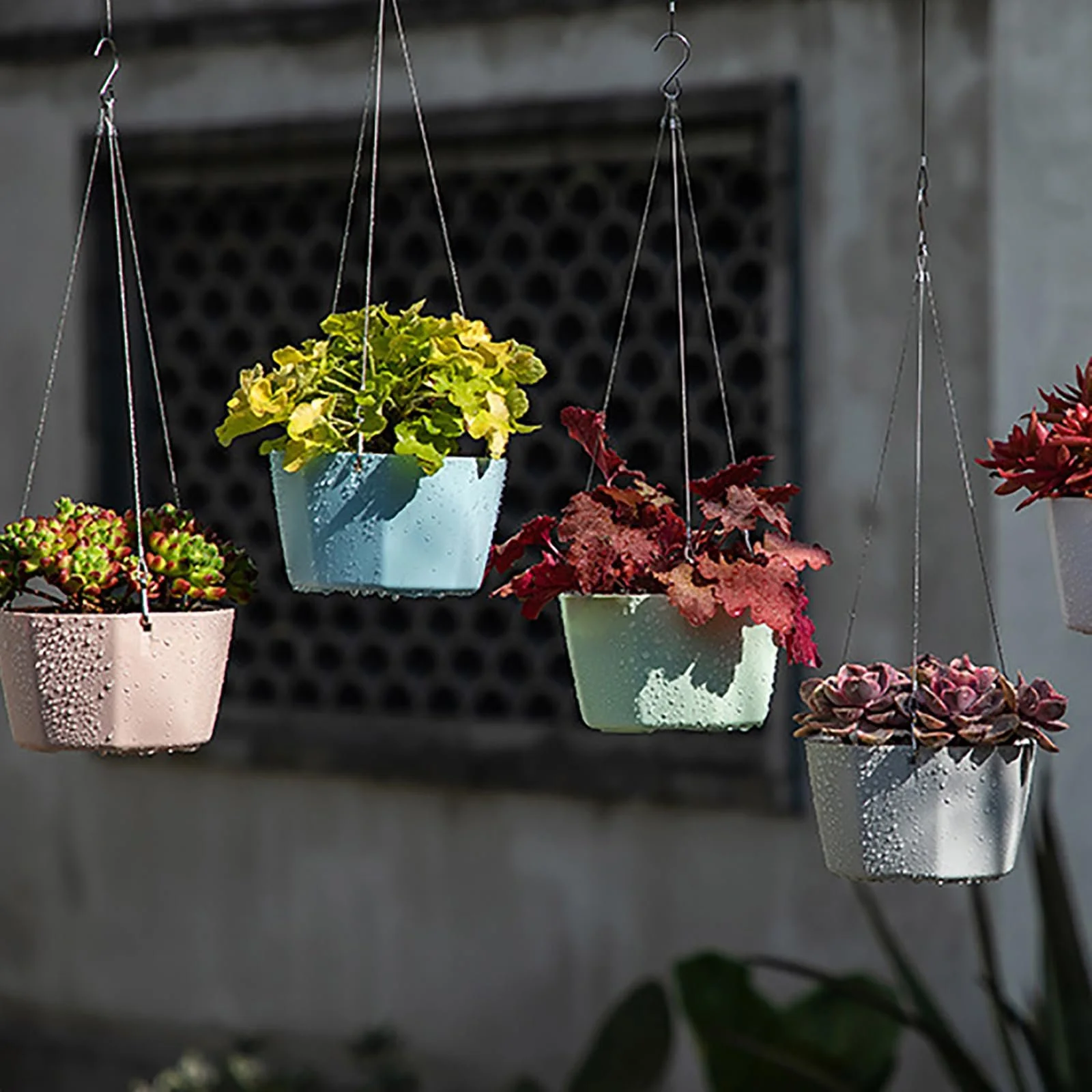 Ланцюги для підвісних вазонів 2 Sets 6-Strand 52 см Нержавіюча сталь зі S-подібними гачками, фото №4 Ланцюги для підвісних вазонів 2 Sets 6-Strand 52 см Нержавіюча сталь зі S-подібними гачками, фото №4