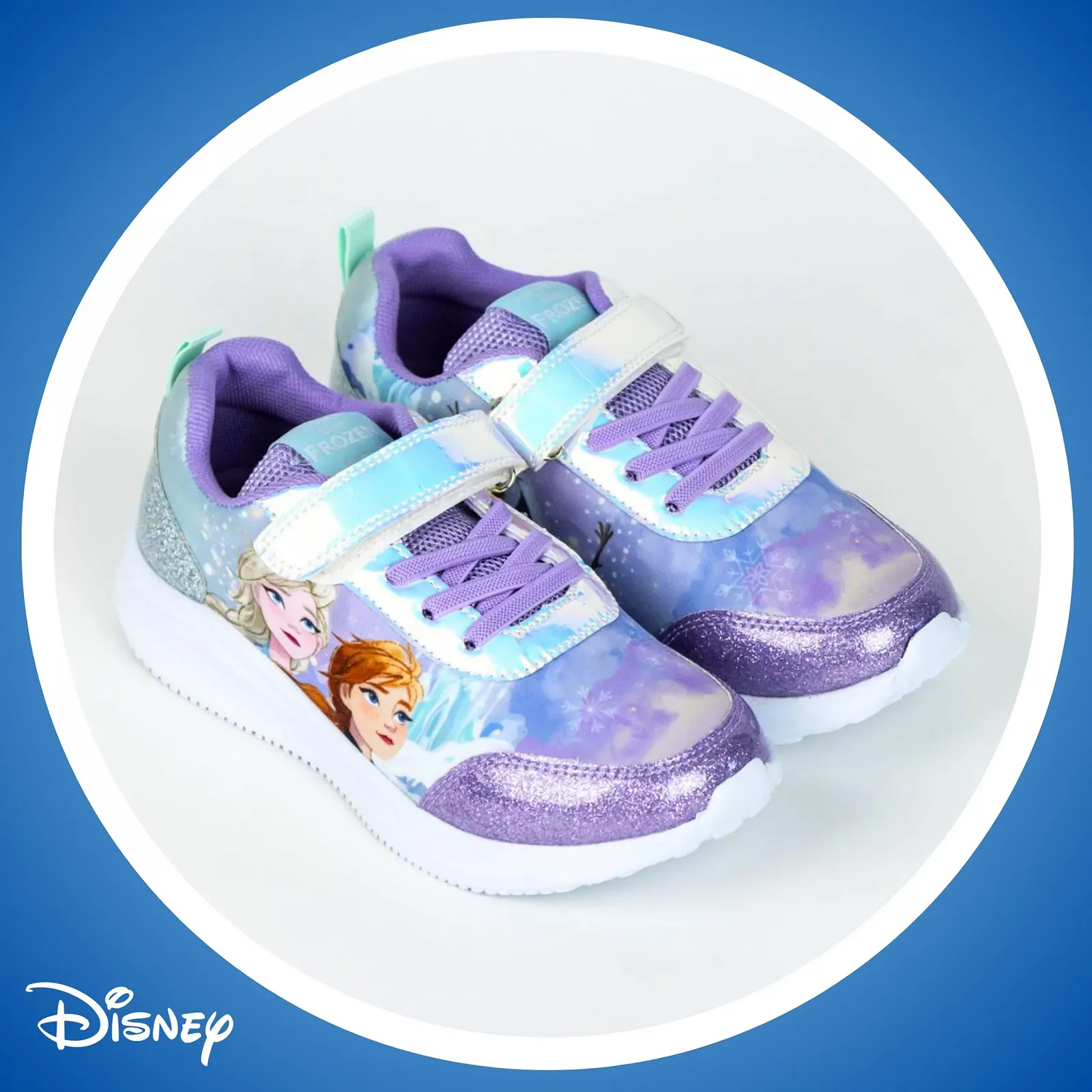 Кроссовки Disney Frozen Elsa и Анна для девочек, размеры UK 8-13, фото №4